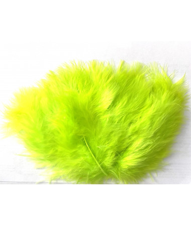 WOOLY BUGGER MARABOU FL. CHARTREUSE