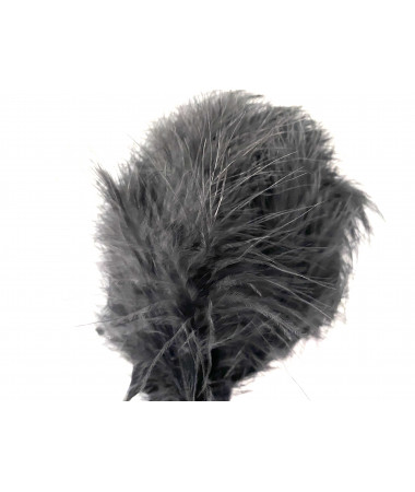 TURKEY MARABOU BLACK