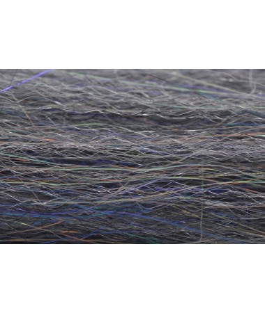 BRUSH 'N WING FIBRE - Steelhead Silver